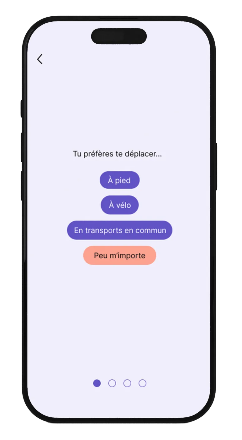Écran Découvrir